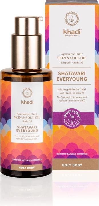 Immagine prodotto Khadi Shatavari Everyoung (Olio corpo, 100 ml)