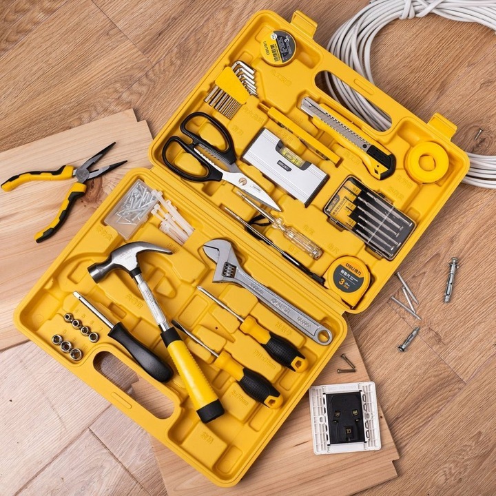 Produktbild Deli Tools Professional tool set EDL1038J - 38 pcs (38 Teile)