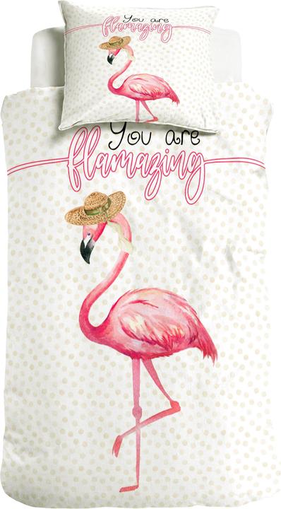 Produktbild Trendhaus Bettwäsche Flamingo You Are Flamazing