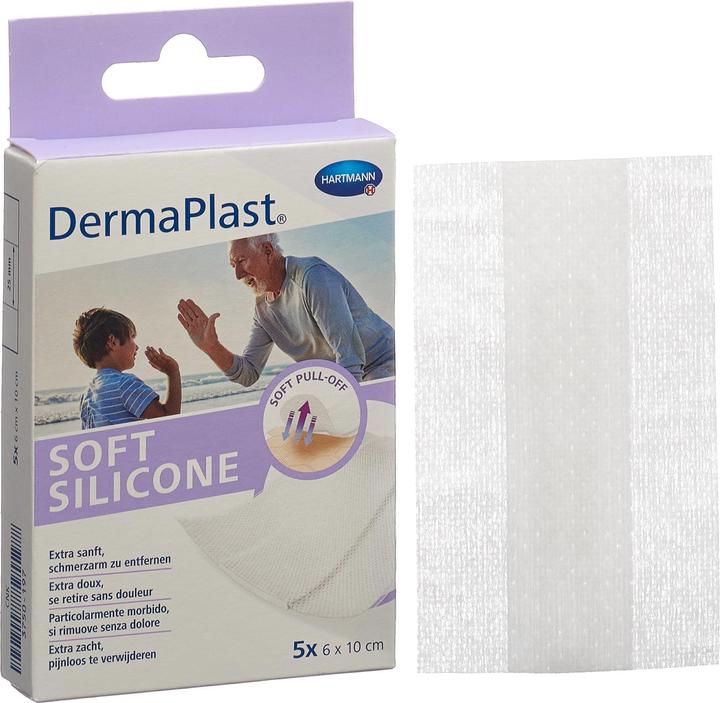 Actual product image DermaPlast Soft Silicone Strips (5 x)