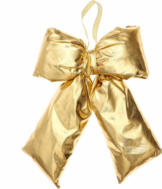 Actual product image Rico Design Hanging Christmas bow,gold36cm.701185 (1 x)