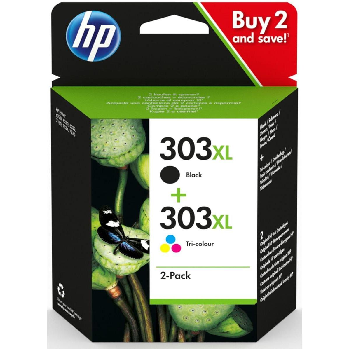 HP, Cartucce, Combopack 303 XL (M, C, Y, FC)