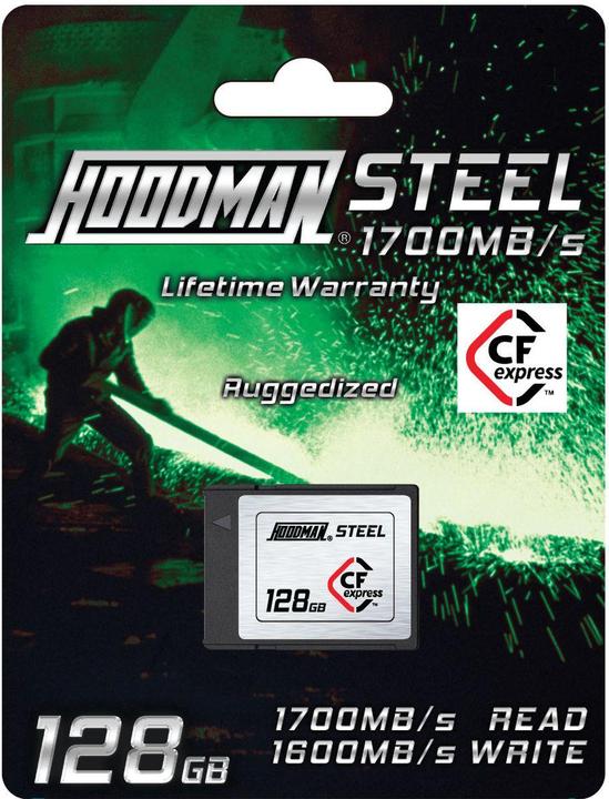 Produktbild Hoodman CFexpress Card Type B 128GB 1700/1600MB/s (128 GB, CFexpress Typ B)