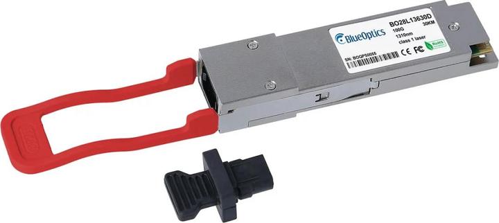 Produktbild BlueOptics Cisco QSFP-100G-ER-S kompatibler QSFP28 BO28L13640DS