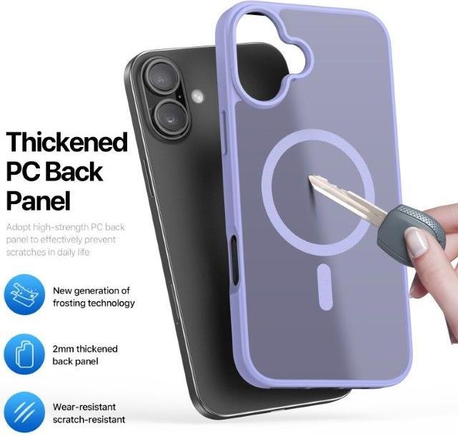 Produktbild Dux Ducis iPhone 17 - Ducis Yind Series mit Magsafe in violett (Apple iPhone 17)