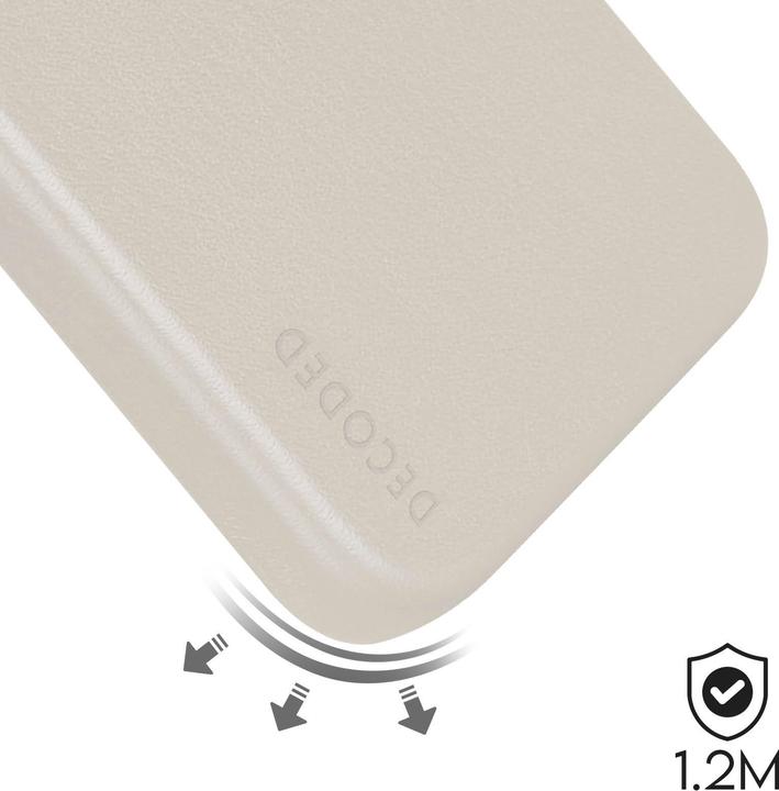 Produktbild Decoded Leather Backcover für iPhone 15 Pro Max Clay (Apple iPhone 15 Pro Max)
