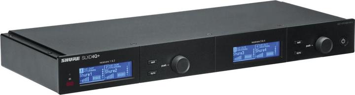 Produktbild Shure SLXD4Q+E=-G65 - Odbiornik poczwórny cyfrowy (470-606 MHz)