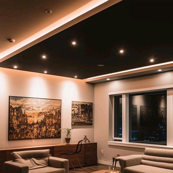 Image du produit V-TAC VT1018 Spot LED encastrable18 W, 6400K, noir, E (1900 lm)