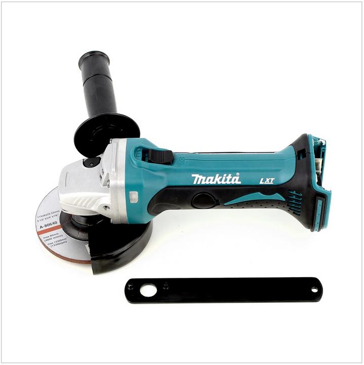 Produktbild Makita BGA 452 Z 18 V Li-ion 115 mm Akku Winkelschleifer - Solo (115 mm)