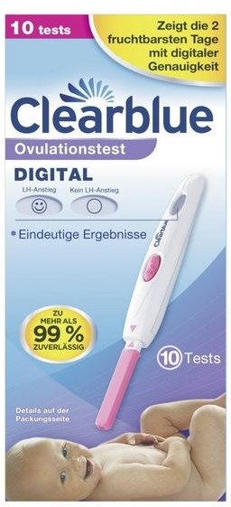 Actual product image Clearblue Ovulationstest