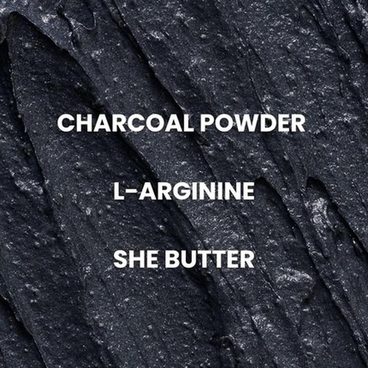 Actual product image ManCave Charcoal Face Scrub 100ml for Men Exfoliate and Smooth Skin Dermatologically Tested Natural (Cleansing scrub, 100 ml)