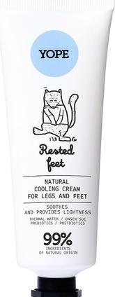 Produktbild Yope Natural Repairing Cooling Cream For Legs And Feet Rested Feet 75Ml (Fussdeodorant & -puder, 75 ml)