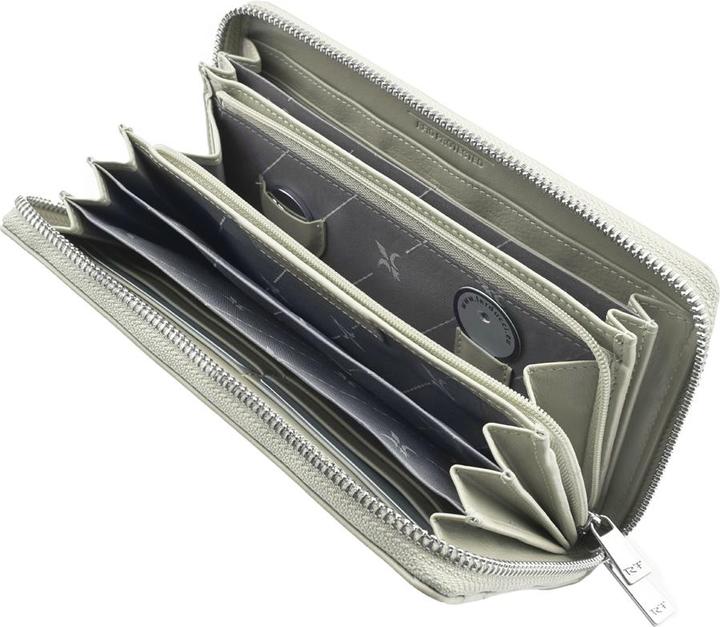 Actual product image Riccardo Ferducci Women's zipper wallet, Ferducci, RFID, wide