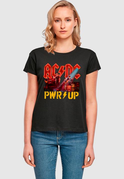 Produktbild Merchcode Ladies ACDC - PWRUP Stage Lights Box Tee - 165675 (XS)