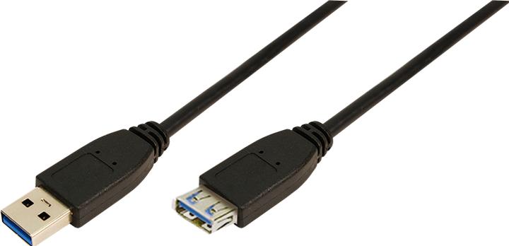 Produktbild LogiLink USB A – USB A (1 m, USB 3.0)
