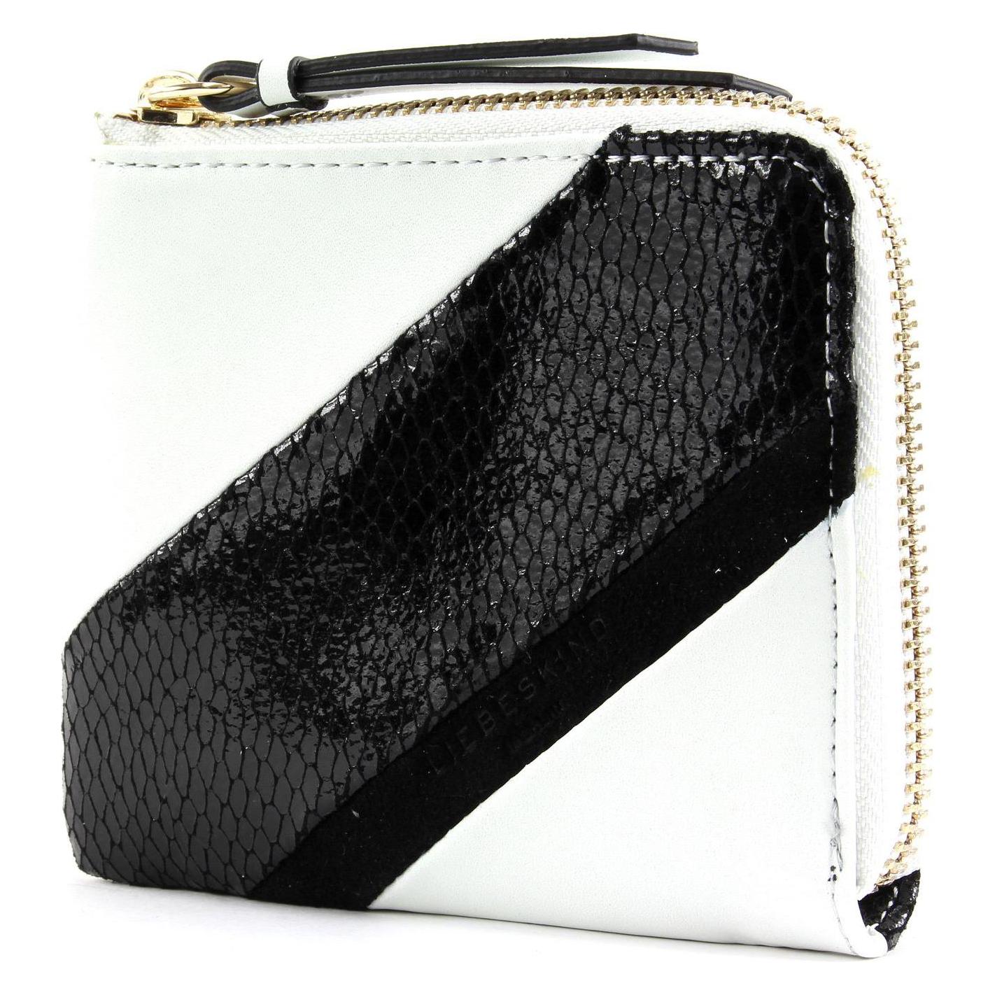 Liebeskind Berlin, Damen, Portemonnaie, Split / Wilson Snake / Split / Tm-Suede Fancy, Mehrfarbig, Schwarz
