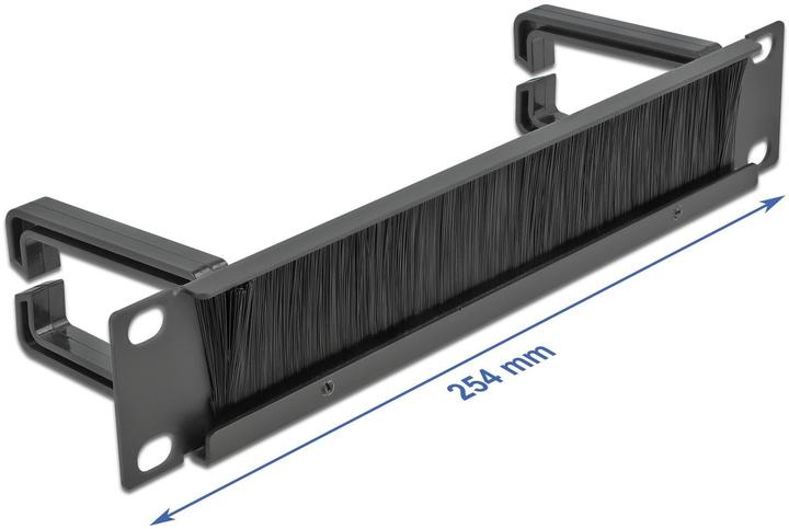Produktbild Delock Cable Management Brush Strip with 2 hooks