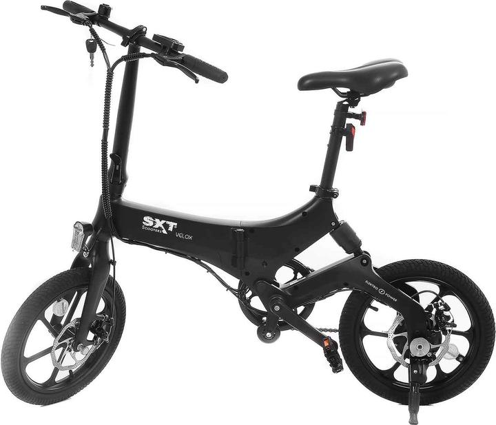Actual product image Sxt Velox Max" e-bike folding bike 16 inch