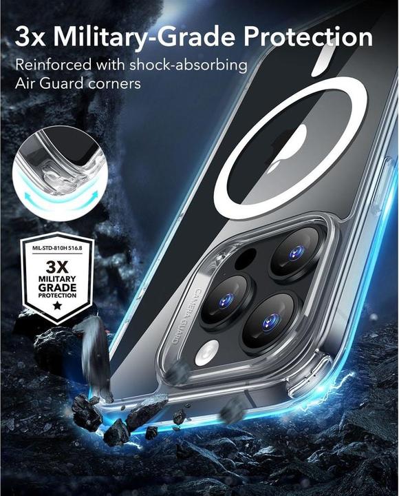 Produktbild ESR Classic Hybrid HaloLock Case (Apple iPhone 16 Pro Max)