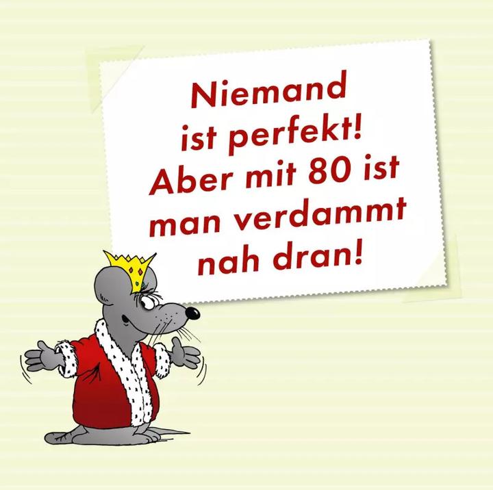 Produktbild Happy Birthday zum 80. Geburtstag (Deutsch, Uli Stein, 2023)