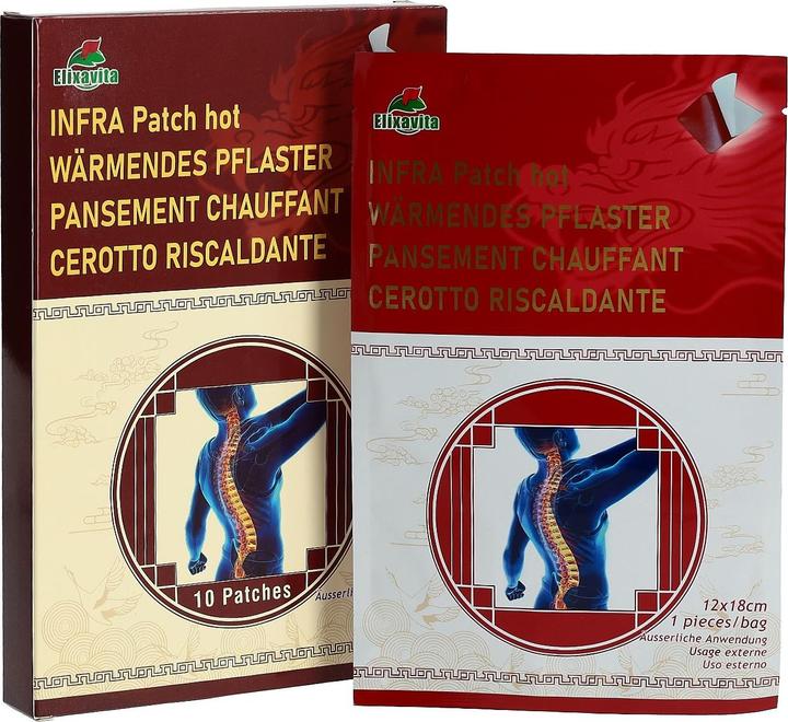 Produktbild Elixavita Patch Infra waermendes Pfla 10 (10 x)