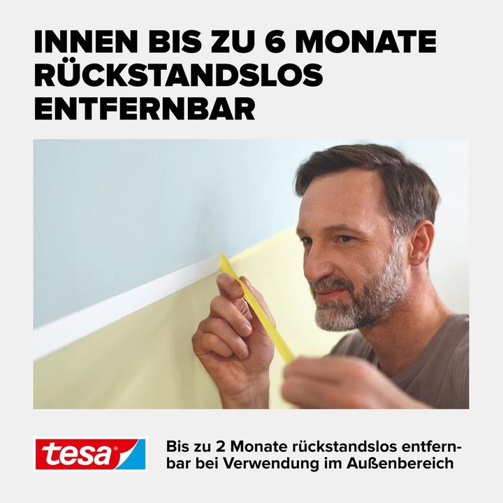 Actual product image tesa Malerkrepp PROFESSIONAL, Malerband für besonders präzises Abkleben (30 mm)