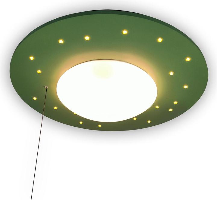 Immagine prodotto Niermann Stand By Niermann Starlight LED Plafoniera E27 Verde Salvia Made in Germany (60 lm, E27)
