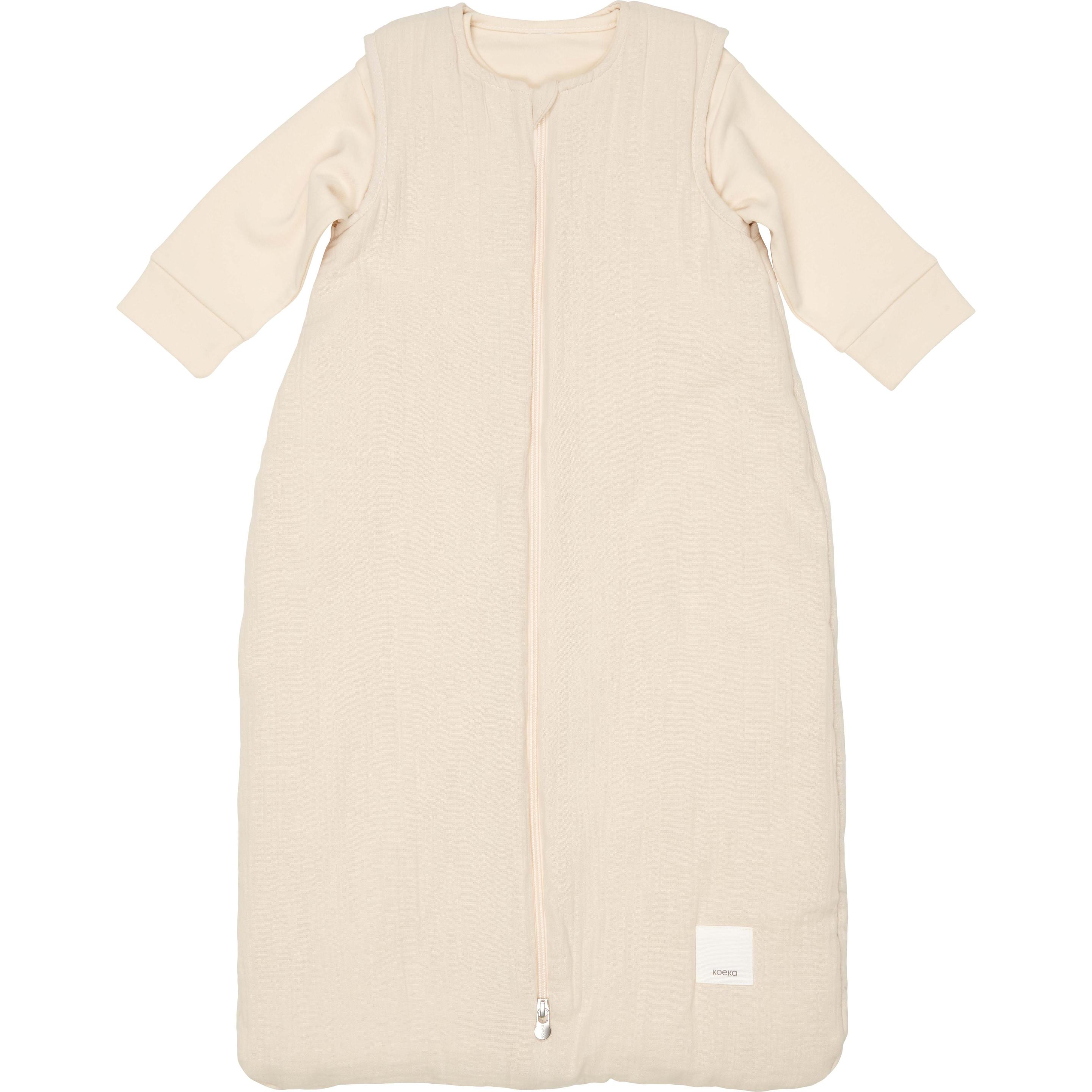 Thumbnail - Koeka, Babyschlafsack, Ganzjahres Schlafsack Baby Faro warm white (80 cm)