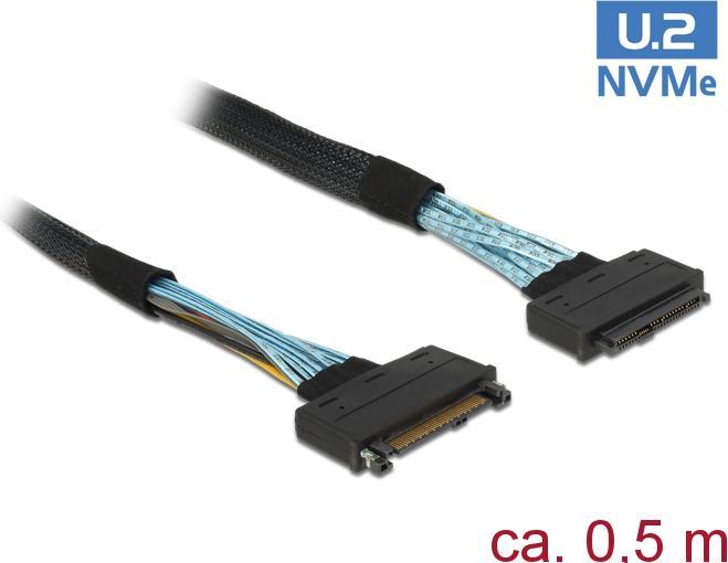 Image du produit Delock Câble d'extension SATA (50 cm, SATA)