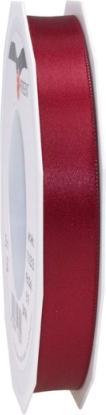 Produktbild Pattberg Geschenkband Satin 15mmx5m bordeaux, Satinband aufgewickelt