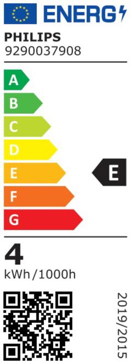 Label énergétique Philips blanc (G9, 470 lm, 6x)