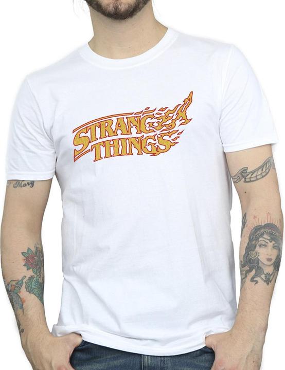 Produktbild Netflix Stranger Things Logo Breaking TShirt (XL)