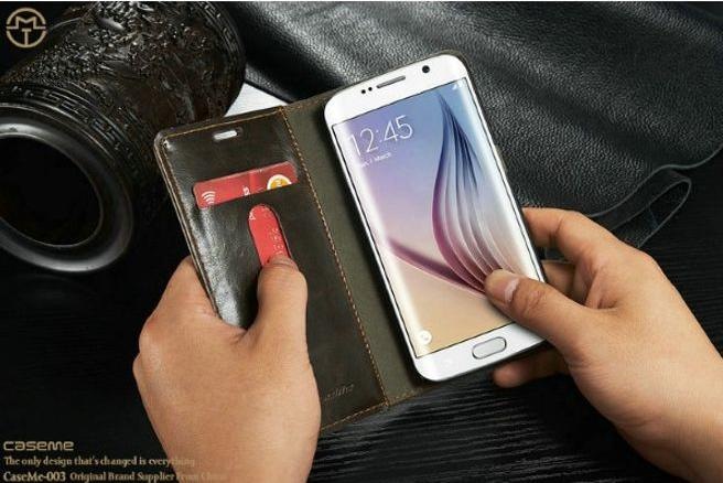 Immagine prodotto Caseme Rivestimento classico in pelle (Samsung Galaxy S6 Edge)