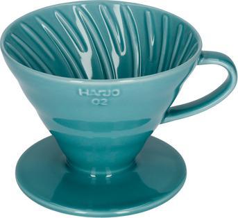 Image du produit Hario Porte-filtre à café V60, Colour Edition, Turquoise Green