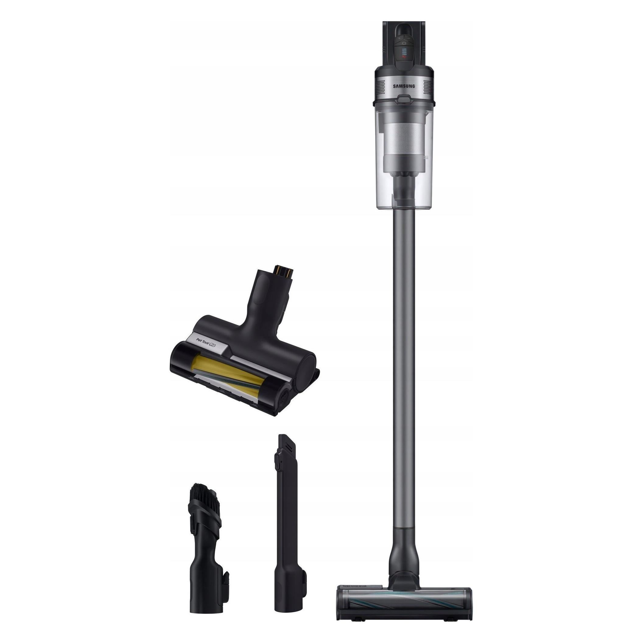 Samsung Odkurzacz pionowy Jet 75E Pet VS20B75AGR5, Mobilgerät Ersatzteile, Schwarz