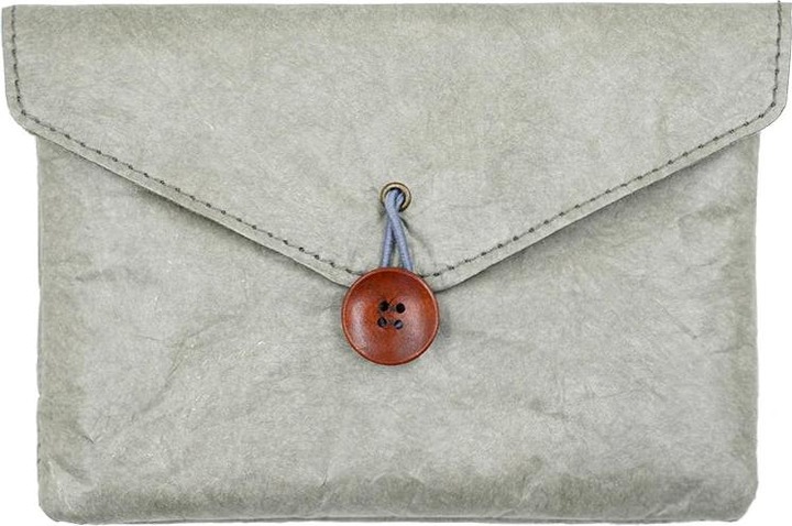 Produktbild Only-Bags.Store Vintage Umschlag Stil Hülse Beutel Abdeckung, Papier E-Book Tasche Fall, 6 Zoll, grau