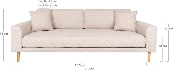 Produktbild House Nordic Lido (3-Sitzer)