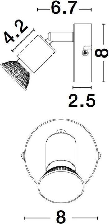 Produktbild Nova Luce Gropius (GU10)