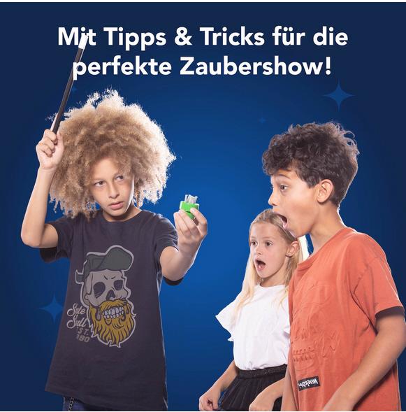 Produktbild Kosmos Zauberkasten Die Zauberschule Magic – Silber Edition