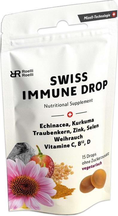 Actual product image R&R SWISS IMMUNE Drop (15 Piece, Pastilles, 32 g)