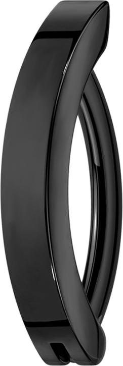 Produktbild Star Piercing Banane klappbar schwarz Schild (Chirurgenstahl 316L, ohne Messing)