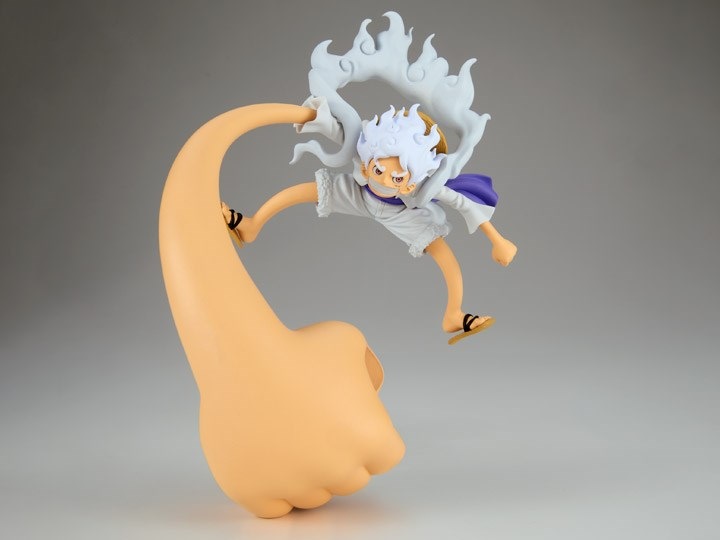 Actual product image Banpresto One Piece - Monkey D. Luffy Gear 5 (Pen Holder)