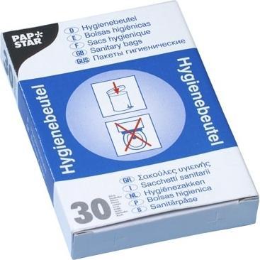 Hygostar HDPE-Hygienebeutel, unbedruckt, weiá (30x)