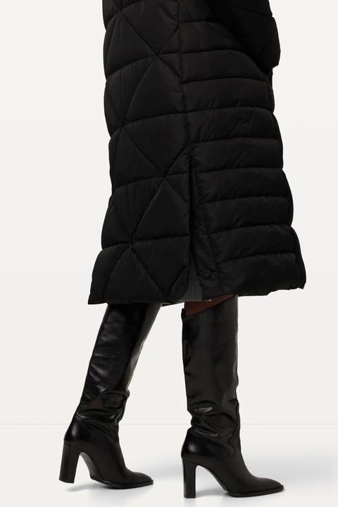 Image du produit Ulla Popken Manteau imperméable matelassé, ligne en A et col montant (42, 44)