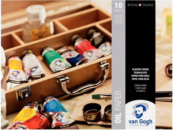 Produktbild Van Gogh Ölpapier 30 x 40 cm (30 x 40 cm, Blanko)