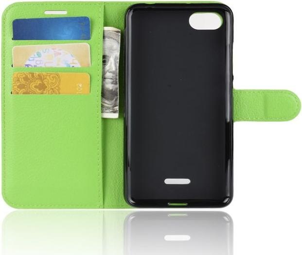 Produktbild MU Classic Litchi Leder Bookcover Series (Xiaomi Redmi 6A)