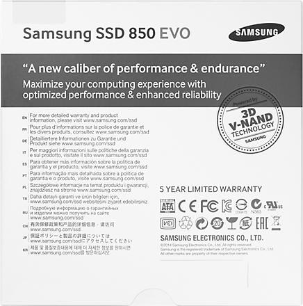 Actual product image Samsung 850 EVO Starter Kit (250 GB, 2.5")