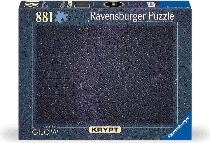 Productafbeelding Ravensburger Krypt Universe Glow (881 onderdelen)