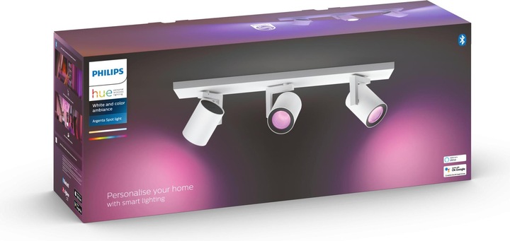 Actual product image Philips Hue Argenta Base BT (1050 lm, GU10)