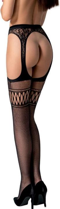 Immagine prodotto Passion S026 Medias Con Liguero Negro Talla Unica (Taglia unica, Confezione singola)